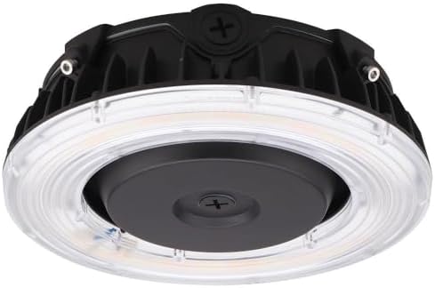 Nuvo 25W CCT Selectable LED Flush Mount in Utilitarian Style-3.15 Inches Tall and 10.04 Inches Wide-Bronze Finish-25 Watt