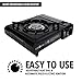 GAS ONE GS-3000 Portable Gas Stove with Carrying Case, 9,000 BTU, CSA Approved, Black, 11.2