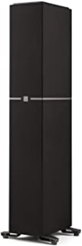 Definitive Technology Dymension DM40 - Altavoz de torre delgado, matrices bipolares ajustables, (4) woofer de rango medio de 4.5 pulgadas y tweeter,