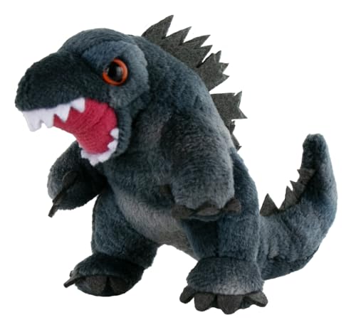 World's Smallest Godzilla Miniature Plush, Godzilla Action Figure, Miniature Toy, King of The Monsters, Soft and Cuddly, for Ages 8 and up