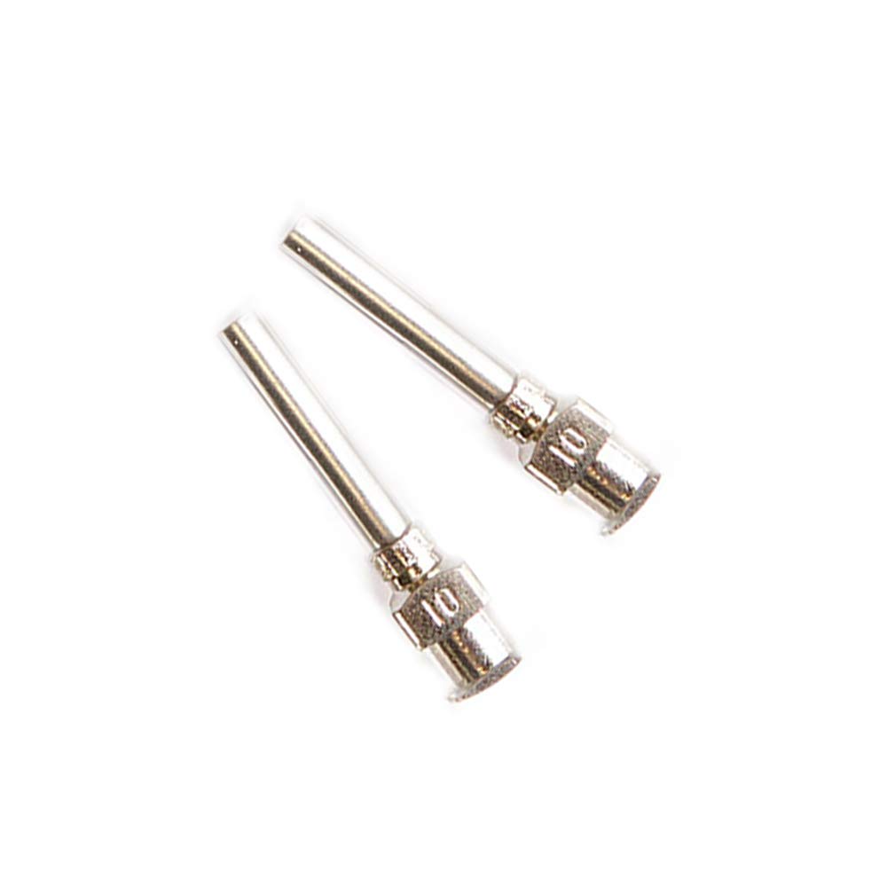 Produktbild von 10 Stück Dosiernadeln Mit Stumpfer Spitze – 12 Gauge, 4 Cm Länge, Edelstahl, Für Kleber & Flüssigkeiten