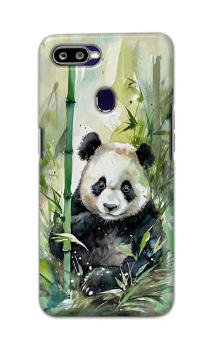 Image of Printed Hard Back Cover for Realme U1 Back Cover (Panda -J1) -190724(EA)