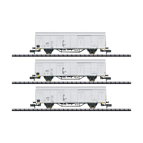 MiniTrix 15316 N Gueterwagen-Set Kuehlzug der DR Ibblps