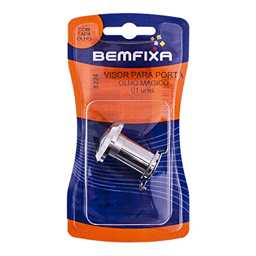 Bemfixa Olho Magico P/Portas Com Tapa olho 25-42mm