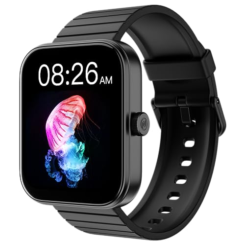 Noise Newly Launched ColorFit Pulse 3 with 1.96″ Biggest Display Bluetooth Calling Smart Watch, Premium Build, Auto Sport Detection & 170+ Watch Faces Smartwatch for Men & Women (Jet Black)