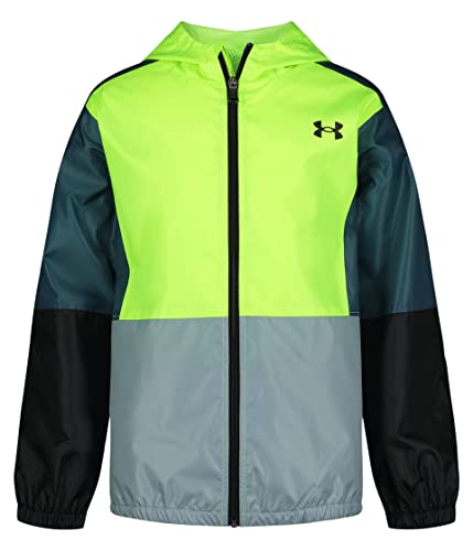 Image of Under Armour boys Windbreaker, Zip-up Jacket, Water Repellent and Windproof