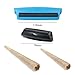 2 Manual Cigarette Roller Machine, 78mm + 110mm Cigarette Cone Machine Cigarette Maker (78Black+110Blue)