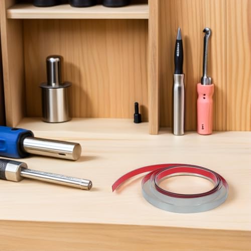 Moldura de acero inoxidable autoadhesiva flexible para muebles 7