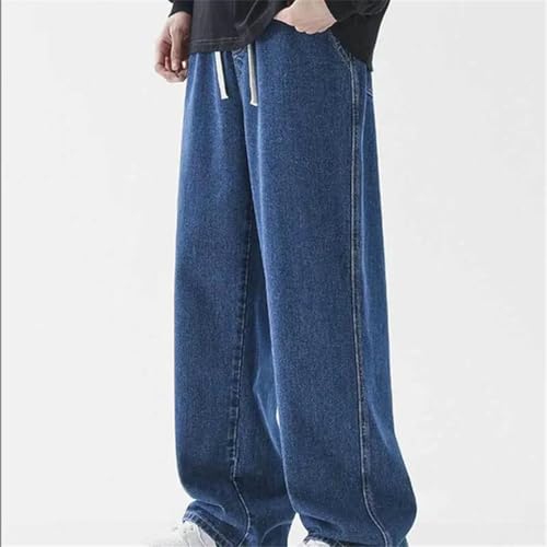 Men’S Jeans Loose Straight High Street Casual Daily Dragging Pants Casual Jeans2