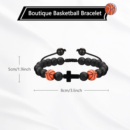 POTUS Basketball Bracelet Gift for Teenagers Basketball Stuff Basketball Lover Gifts for Teen Ideas for Christmas Graduation Birthday2
