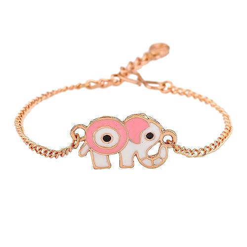 Estele Fancy Elephant Evil Eye Designer Bracelet for Girls & Womens (B0C8JBT5KR) Amazon Price History, Amazon Price Tracker