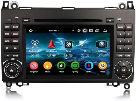 Erisin Android 14 8-Core 4Go+64Go GPS Autoradio Bluetooth Pour Opel