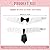 2 Pcs Cat and Dog Bow Tie Collar Set Tuxedo Collar Black Cat Collar Cute Tuxedo Costume for Small Dogs and Cats Kitten Collar Suit for Pet Party