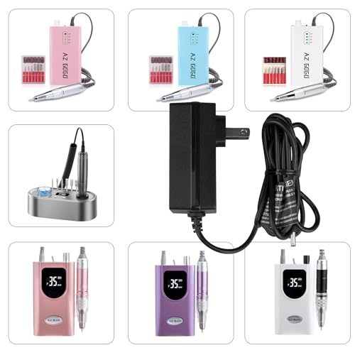 Adaptador de corriente para taladro de uñas TP-283 miniatura 2