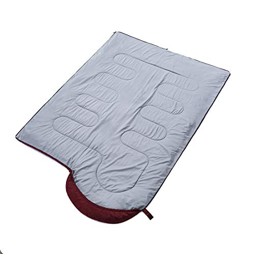 Oaskys Saco de dormir para acampamento – 3 estações quente e frio – verão, primavera, outono, leve,