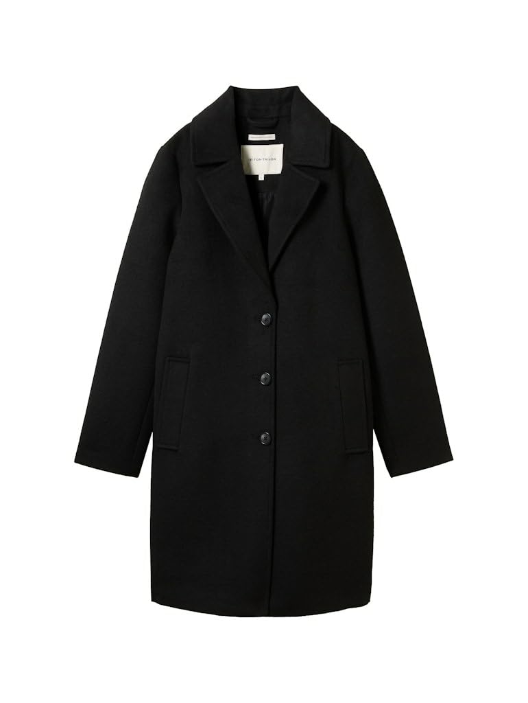 TOM TAILOR Damen 1041493 Langer Mantel