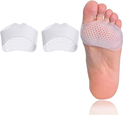 SOFIT 1 Paire Gel métatarse Coussinets avant-pied, Coussinets des Pieds Réutilisables de Soulagement pour Métatarse, Support Plante des Pieds Séparateurs d'orteils Métatarsalgie Cover