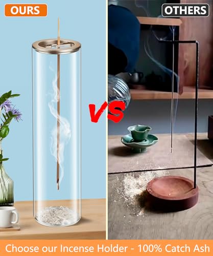 Eavida E12-I Incense Holder For Sticks [Anti-Ash Flying] thumb #4