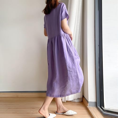 Robe toutes saisons femme Minhe à élasticité modérée