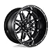 D531 HOSTAGE 22x12, Bolt Pattern: 8x6.5/, Offset: -44, MATTE BLACK, set of 1