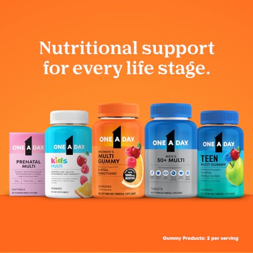 One A Day Men’s 50+ Healthy Advantage Multivitamin, Multivitamin for Men with Vitamins A, C, E, B6, B12, Calcium and Vitamin D, Tablet, 200 Count (Pack of 1) - Image 4