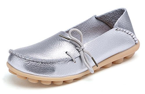 Image of VenusCelia Women's Breathable Comfort Walking Office Flat Loafer