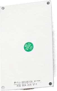 JBD BMS 3S 40A 60A 80A Battery Management System with Same Port Balance Function Battery Protection Board for Li ion Battery (Color : 80A with Balance)