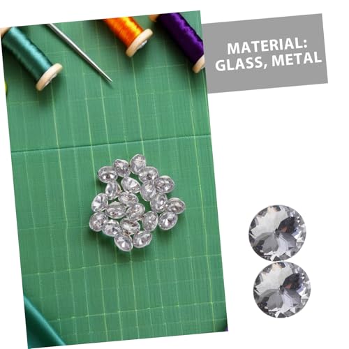 Boutons strass fleur pour canapé et ameublement | Lot de 100 - 4