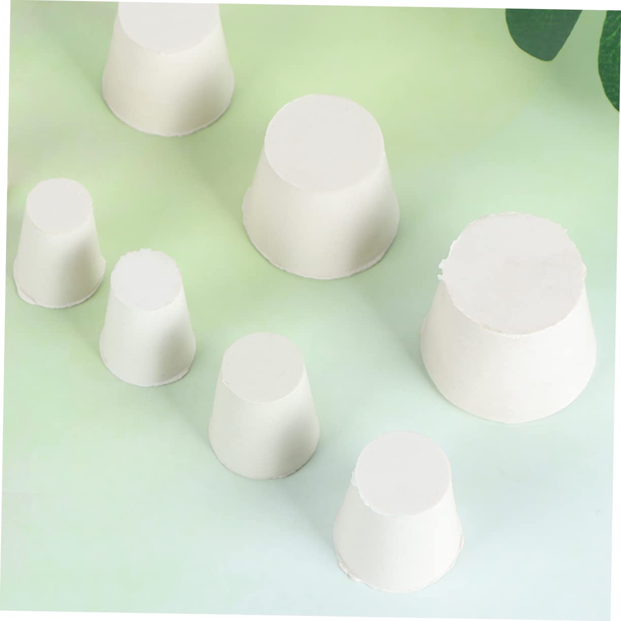 Veemoon 16pcs Solid Rubber Plugs Multi-Purpose Sealing Stoppers for Water Beer Tap Lab Tube