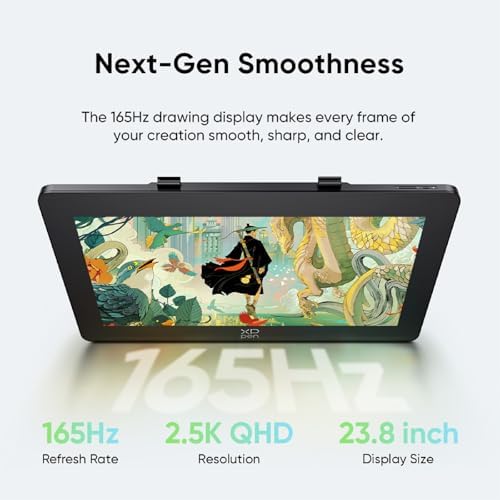 Alt Text for image 2: Close-up of the dual styli included with XPPen Artist Pro 24 (Gen 2)