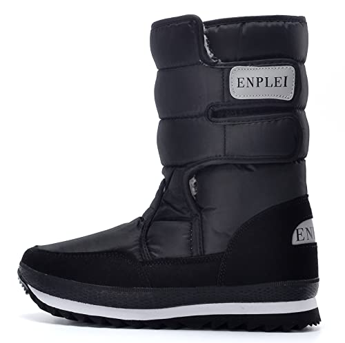 Dadawen Women's Waterproof Frosty Snow Boot Black Us Size 8 #TOP2