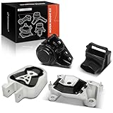 A-Premium 3PCS Engine Motor Mount Transmission Mount and Torque Strut Mount Set Compatible with Ford Fusion 2013-2020, SSV Plug-in Hybrid 2019-2020 & Lincoln MKZ 2013-2020, Automatic CVT Transmission
