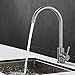 Produktbild ubeegol Edelstahl Wasserhahn Küche 360° Drehbar Küchenarmatur Spültischarmatur Küchenwasserhahn Spülarmatur Mischbatterie Spüle Spülbecken Armatur Spültisch, Matt