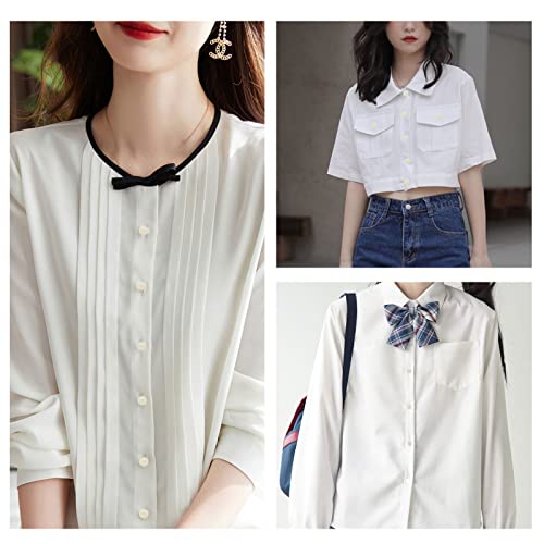 Yuearn 60Pcs Ivory Resin Sewing Buttons, 23Mm Shirt Resin Large Button For Sewing, 4 Hole Round Craft Buttons For Diy Sewing Tailor Crafts Coats Clothes Projects And Scrapbooking Cream ((0.9Inch) #TOP2