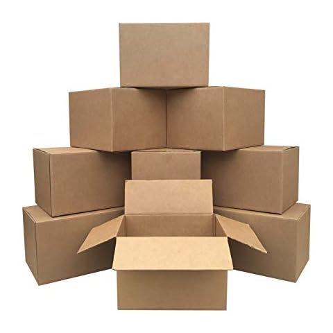 Amazon Basics Medium Cardboard Boxes Cover