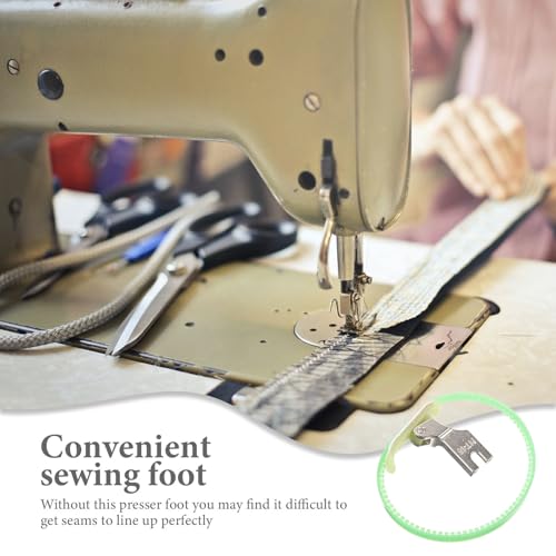 Pies para máquina de coser OSALADI 4 piezas acero miniatura 3