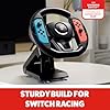 Numskull Switch Joy-Con Steering Wheel Table Attachment, Compatible with Nintendo Switch Racing Wheel Accessory,Black #3