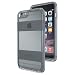 Pelican Voyager Rugged Cover Case with KickStand & Belt Clip Holster for Apple iPhone 6 Plus/6s Plus - LifeProof - Retail Packaging - Clear/Gray