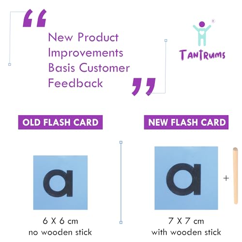 Image of Tantrums Coloured Small Alphabet Sand Paper with Tray | Learning Fun Education Puzzle Learning Aid for Kids (Multicolor Pieces) (Small Alphabets)