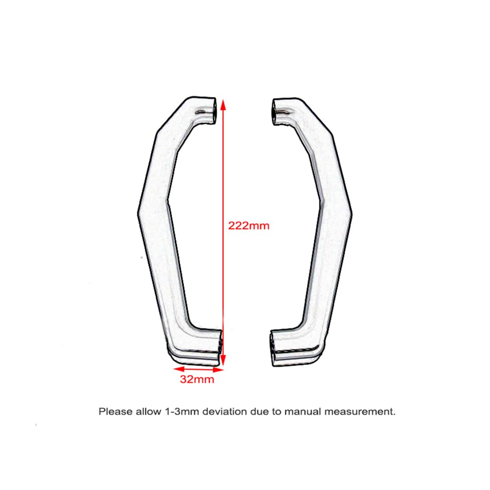 Para MT09 MT-09 MT 09 FZ09 FZ-09 2021 2022 2023 barras de agarre traseras para asiento trasero de pasajero