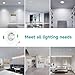 LED Downlights Ceiling Ultra Slim, 5W 500lm Recessed LED Ceiling Lights, Swivel LED Spot Lights Cool White 6000K, IP44 Round Spotlights for Bathroom Kitchen Living Room, 6 Pack LED Downlights Ceiling Ultra Slim, 5W 500lm Recessed LED Ceiling Lights, Swivel LED Spot Lights Cool White 6000K, IP44 Round Spotlights for Bathroom Kitchen Living Room, 6 Pack