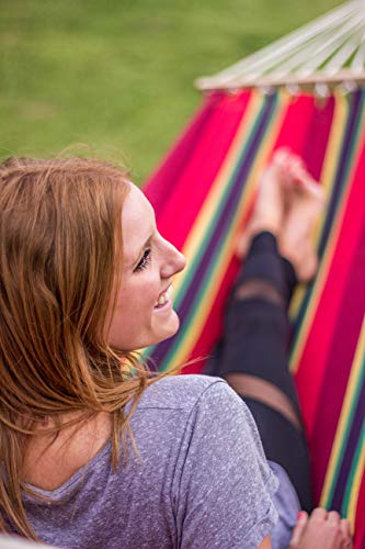 Stansport Cotton Blend Bahamas Hammock - Burgundy (30800-61) #TOP4