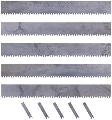 Edge Right - Hammer-in Landscape Edging - 48 inch Strips - 14-Gauge Cor-Ten Steel - 8 inch Depth (5 Pack)