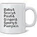 Produktbild Kürbis-Gewürz-Mädchen-lustiges Fall-Herbst-Keramik-Kaffeetasse-Kaffeetasse-Tee-Schalen-Spaß-Neuheits-Geschenk