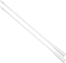 VOSAREA 2 Pçs Haste De Persiana Veneziana Hastes De Cortina Para Persianas De Janelas Para Janelas Peças De Persianas Venezianas Acessório Cego Varinha De Inclinação Para Janela Bastão De