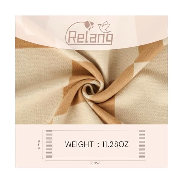 Relang Scarfs for Women Pashmina Silky Shawl Wrap for Evening Dressing Blanket Open Front Poncho Cape - Image 5