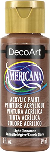 Image of DecoArt Americana Acrylic Paint, 2-Ounce, Light Cinnamon