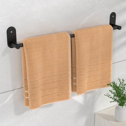 Toallero Barra Adhesivo Negro Marca HITSLAM