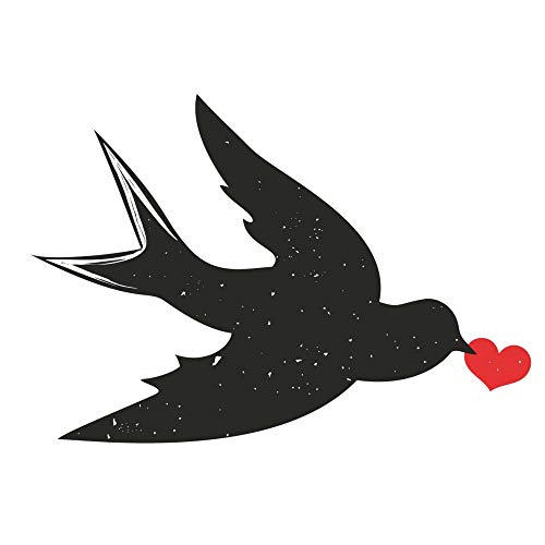 Youdesign FR 708 - Adhesivos Decorativos Infantiles con diseño de corazón