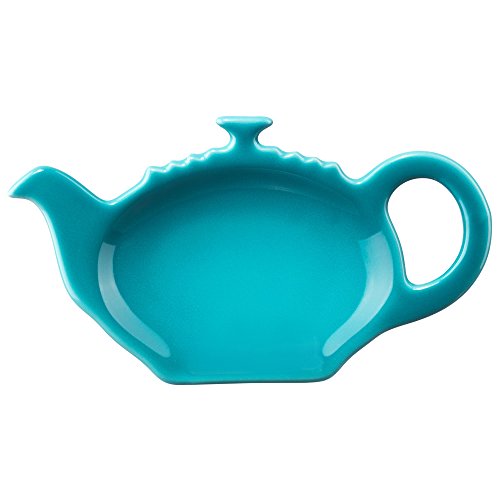 LE CREUSET Tea Bag Cover, Ceramic, Turquoise